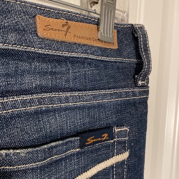 Seven7 Wide Leg Jeans. Size 8. Great condition. - Picture 6 of 13